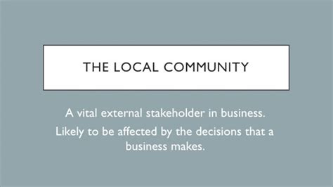local community stakeholders|Iba pa.